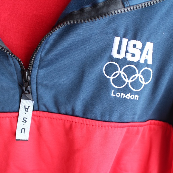 USA Olympic Half-Zip Sweatshirt - Picture 2 of 4